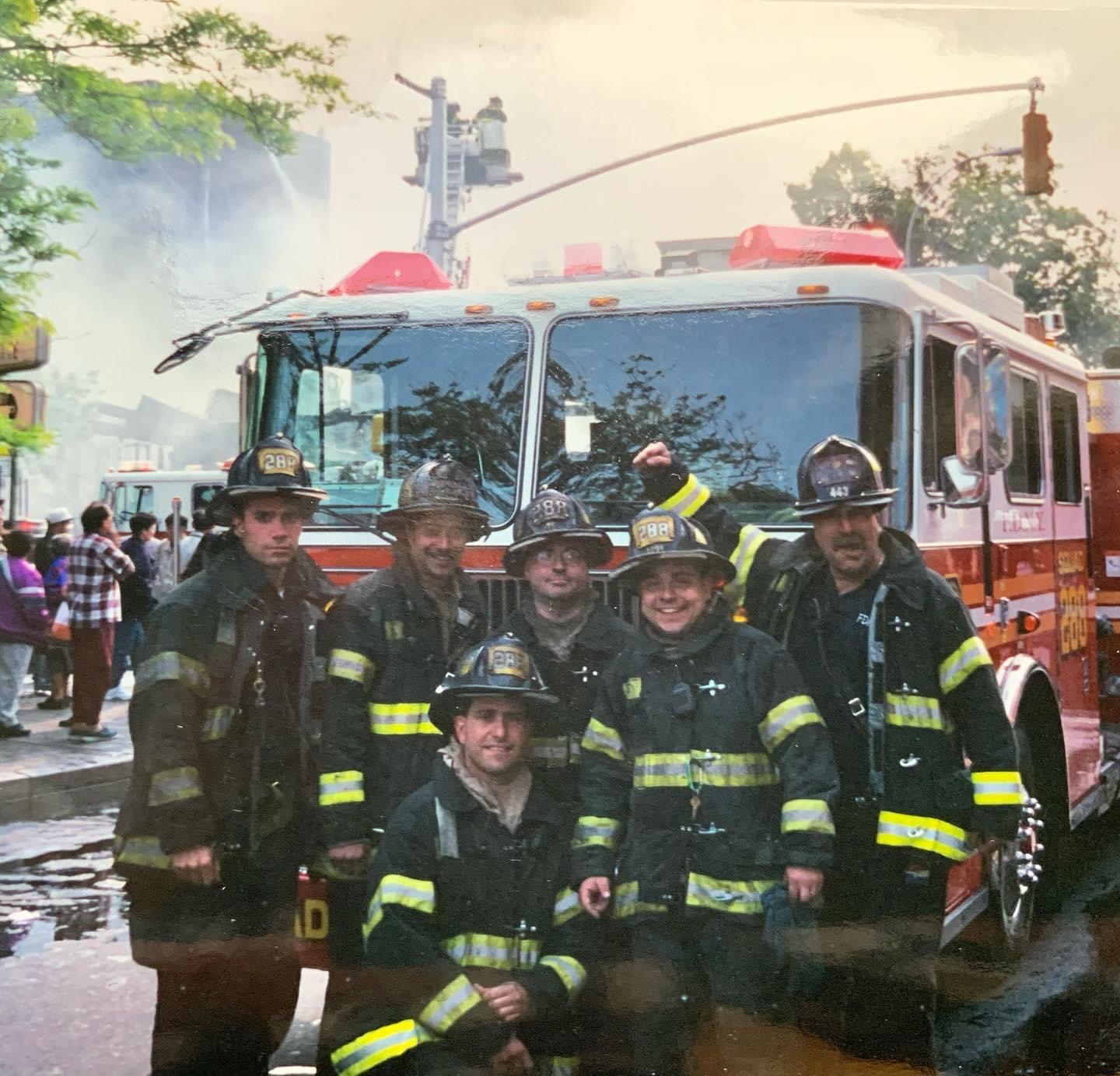 Squad 288 firehouse or company exterior view